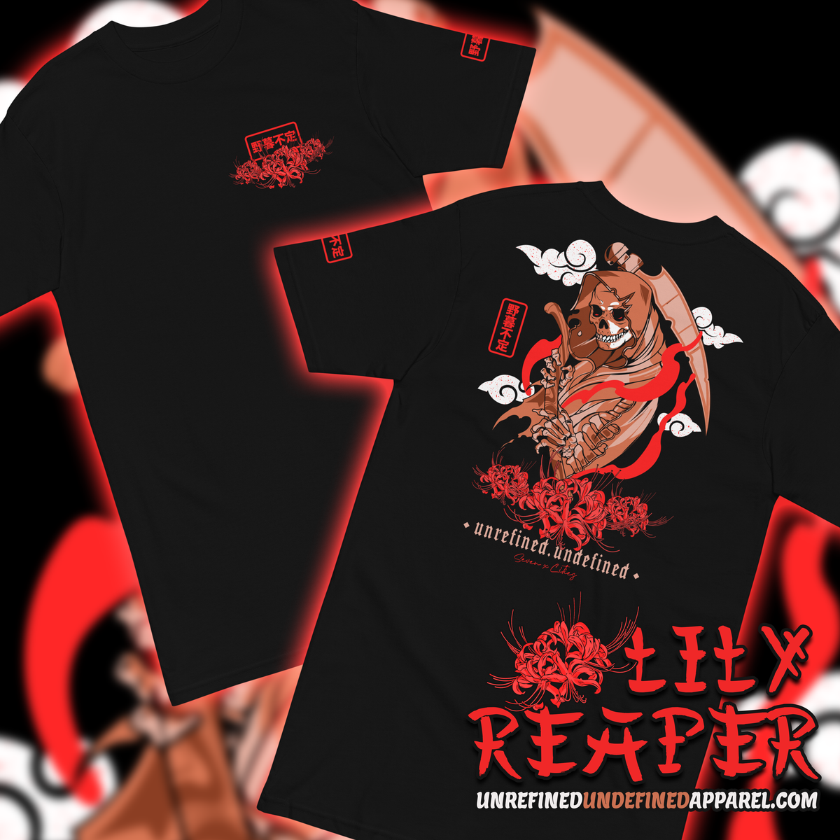 DEATH//BLOOMS (Front + Back)